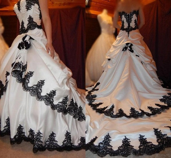 halloween wedding dresses